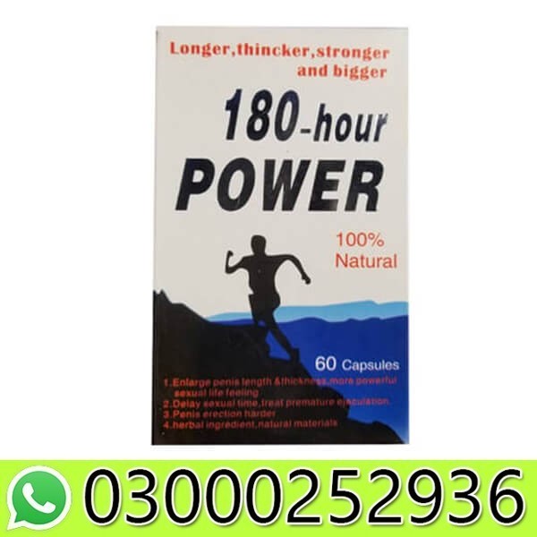 180-Hour Power Capsule in Pakistan