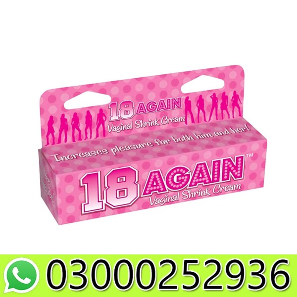 18 Again Cream in Pakistan