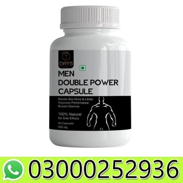 7 Days Men Double Power Capsule in Pakistan