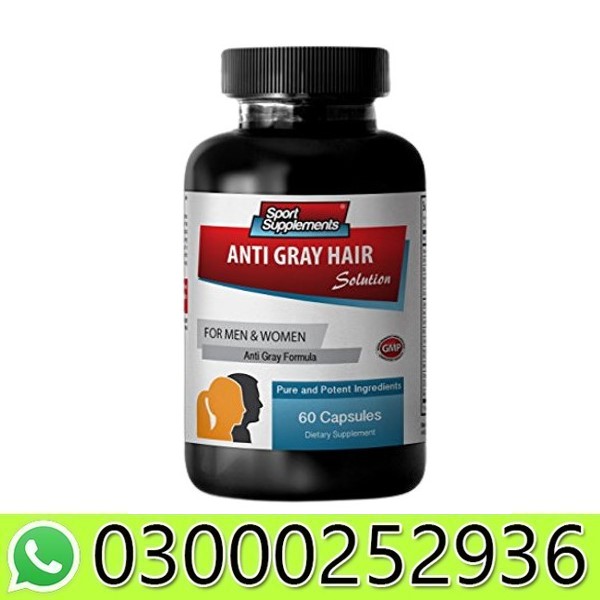 Anti Grey Hair Sports Supplements In Pakistan