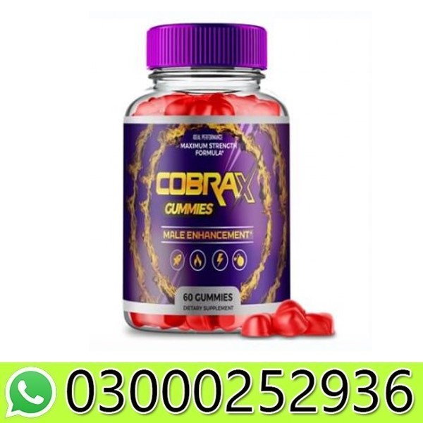 Cobrax Gummies for Men In Pakistan