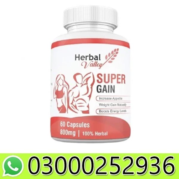 Herbal Valley Super Gain Pills In Pakistan