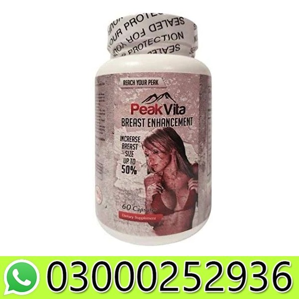 Peakvita Breast Enhancement Pills in Pakistan