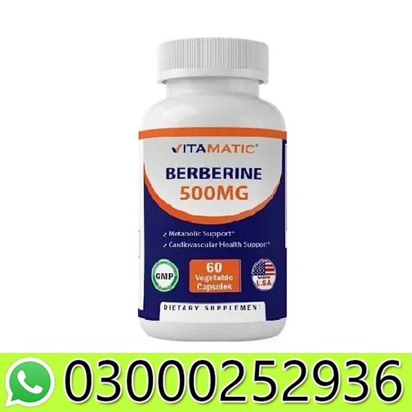 Vitamatic Berberine Supplement 500mg In Pakistan