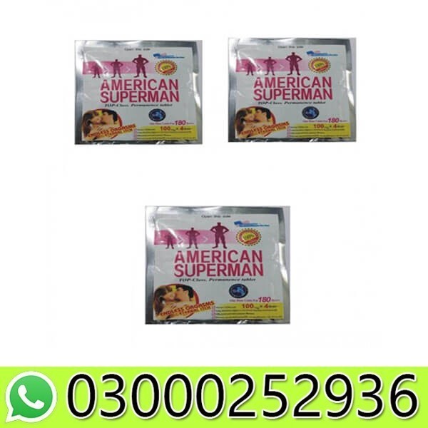 American Superman Tablets In Pakistan