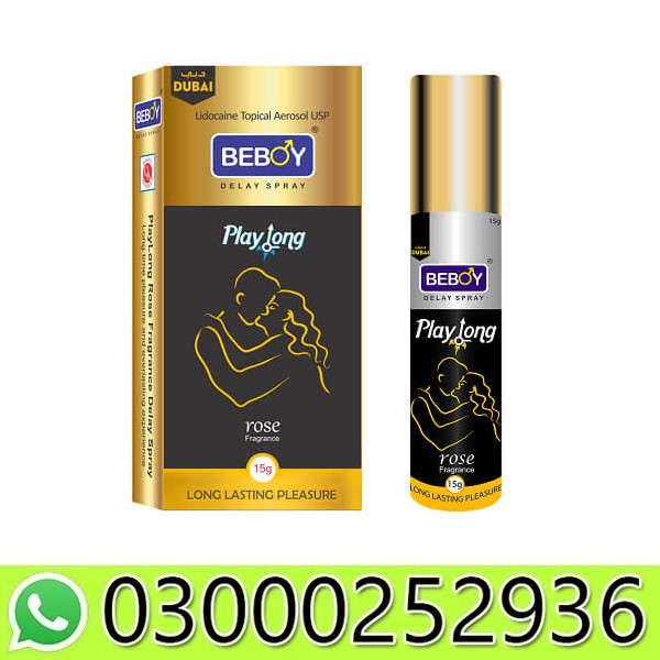 Beboy PlayLong Delay Spray Rose In Pakistan