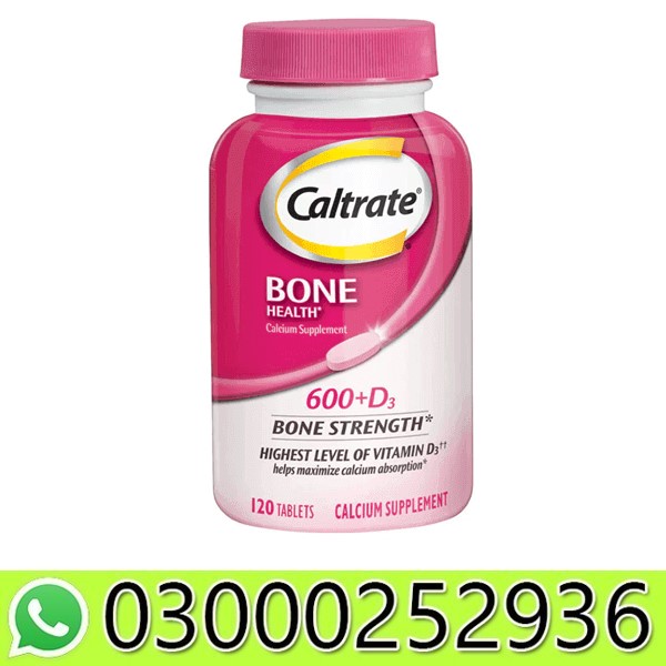 Caltrate 600 Plus D3 Tablet in Pakistan