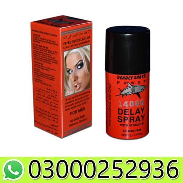 Deadly Shark Power 14000 Delay Spray In Pakistan