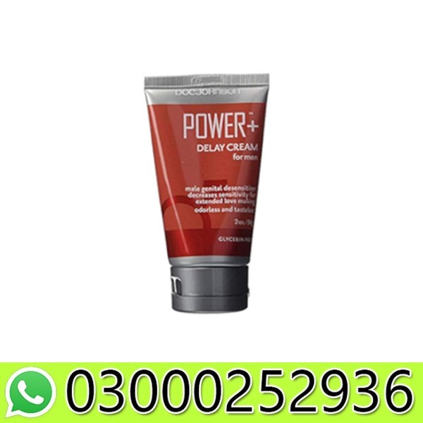 Doc Johnson Power Plus Delay Cream in Pakistan
