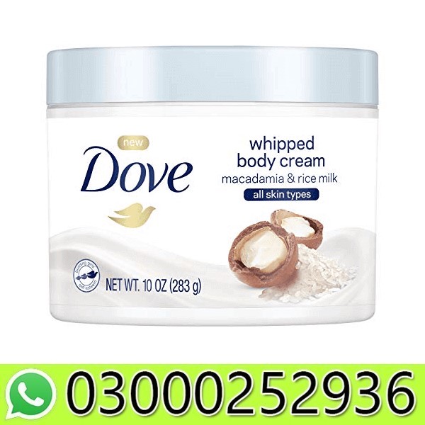Dove Whipped Body Cream in Pakistan