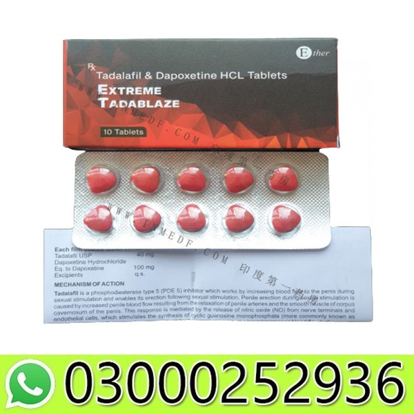 Extreme Tadablaze Tablets In Pakistan