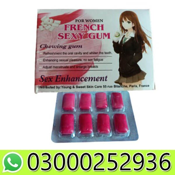 French Sexy Chewing Gum In Pakistan