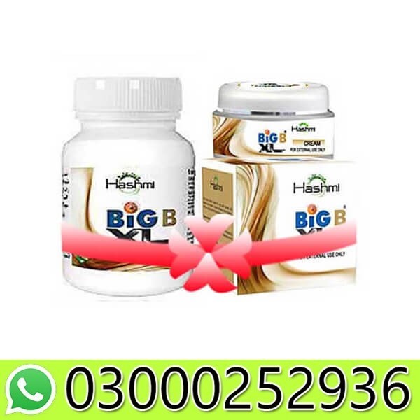 Hashmi Big B XL Cream & Capsule in Pakistan
