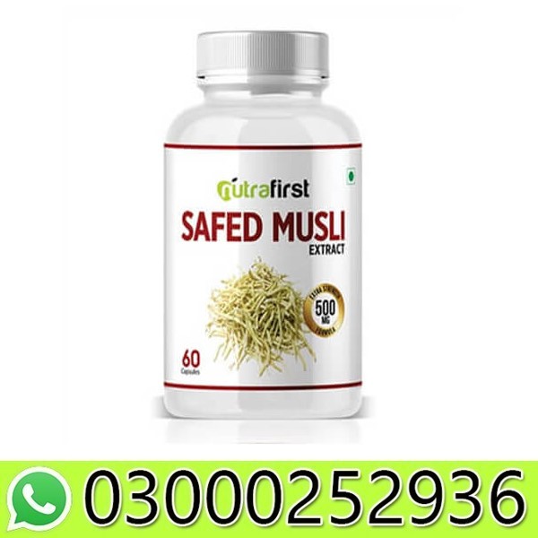 Indian Safed Musli Capsule in Pakistan