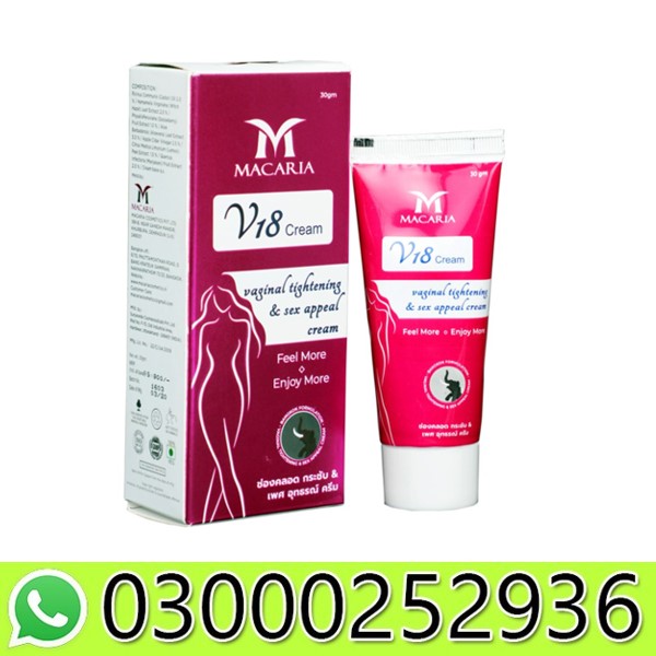 Macaria V18 Cream in Pakistan