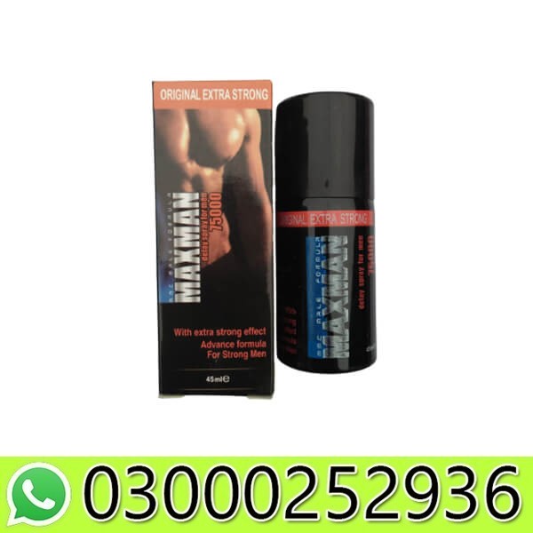 Maxman 75000 Long Time Delay Spray In Pakistan