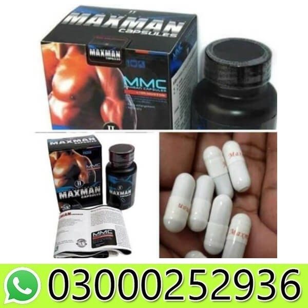 Maxman Capsules In Pakistan
