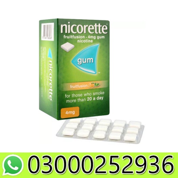 Nicorette Gum 4mg in Pakistan