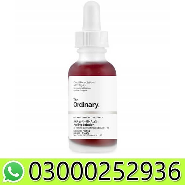 The Ordinary Peeling Solution in Pakistan