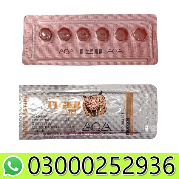 Tiger 120 Tablets in Pakistan