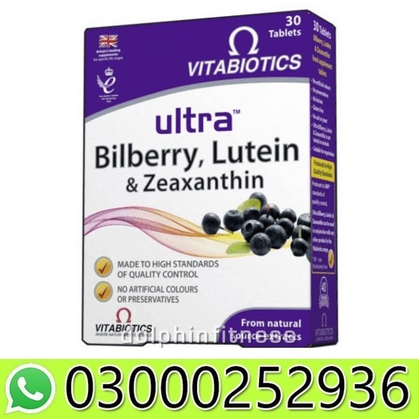 Vitabiotics Ultra Bilberry Lutein and Zeaxanthin in Pakistan
