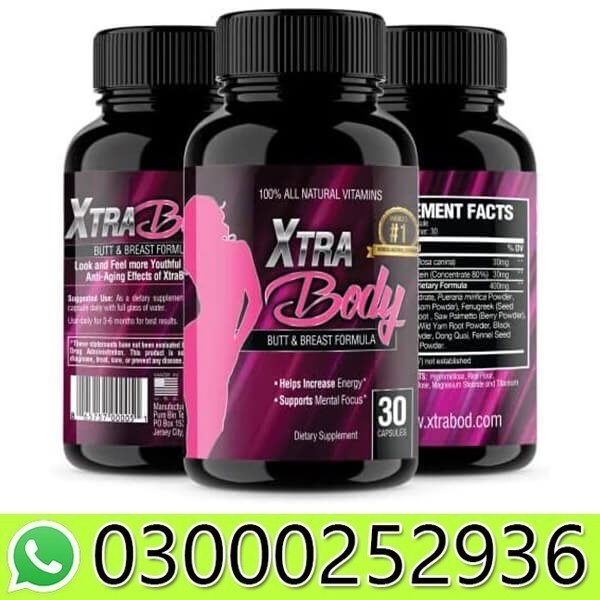 XtraBody Butt Enhancement and Breast Enlargement Supplement