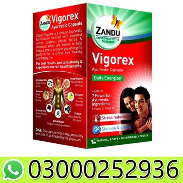 Zandu Vigorex Gold Capsule in Pakistan